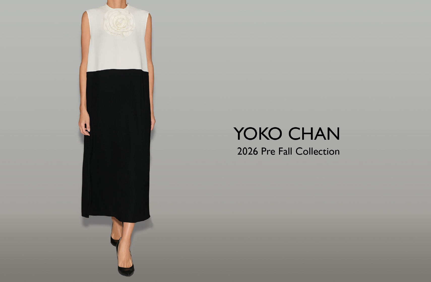 【未使用タグ】YOKO CHAN Flared Midi Skirt 36 NEWS - YOKO CHAN 2026 Pre Fall Collection | CENTRAL STAGE | 大丸