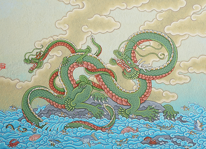 松坂屋名古屋店ART HUB NAGOYA｜佐藤潤 絵画展 〜新たなる花鳥百獣の