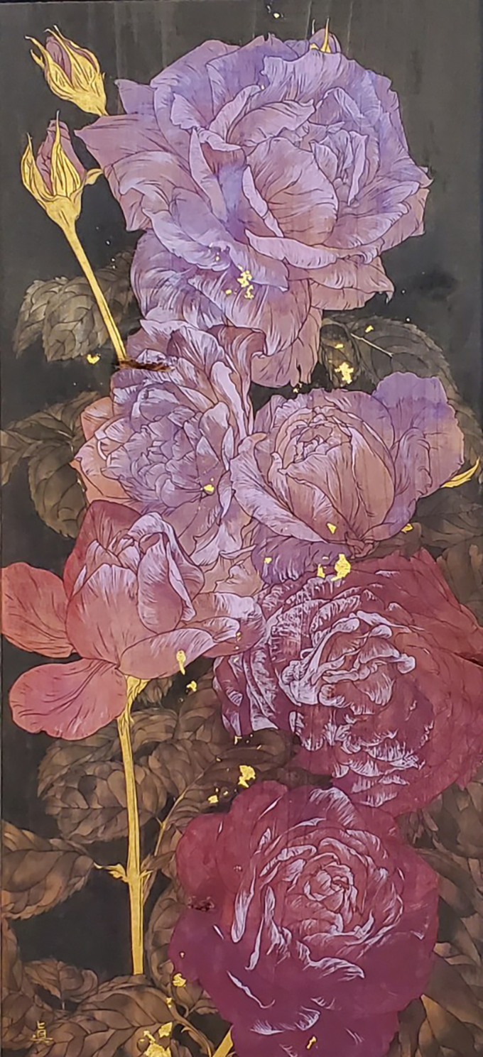 松坂屋名古屋店ART HUB NAGOYA｜和田真理子 個展 紅蘭紫菊 | 松坂屋