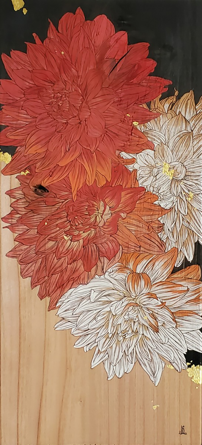 松坂屋名古屋店ART HUB NAGOYA｜和田真理子 個展 紅蘭紫菊 | 松坂屋