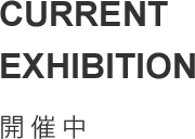 CURENT EXHIBITION 開催中