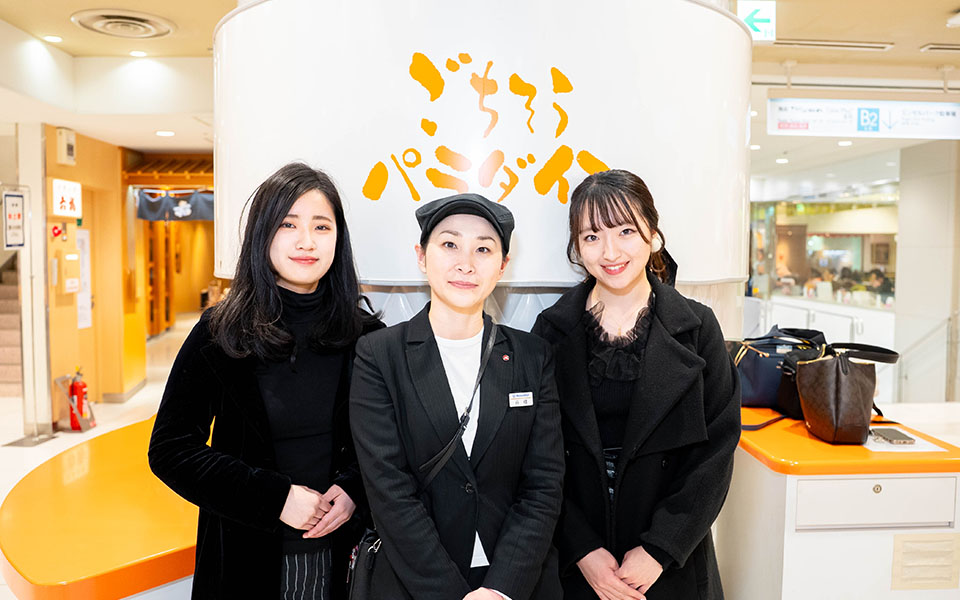 何事にも全力投球！華やかなデパ地下の舞台裏でみんなの“安全”を守る舟橋さん。