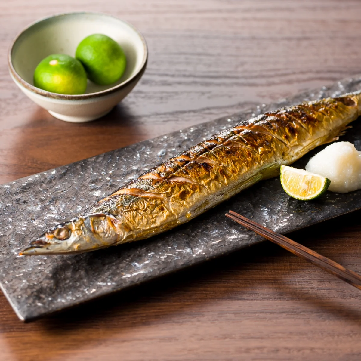 魚味撰 さんま塩焼き
