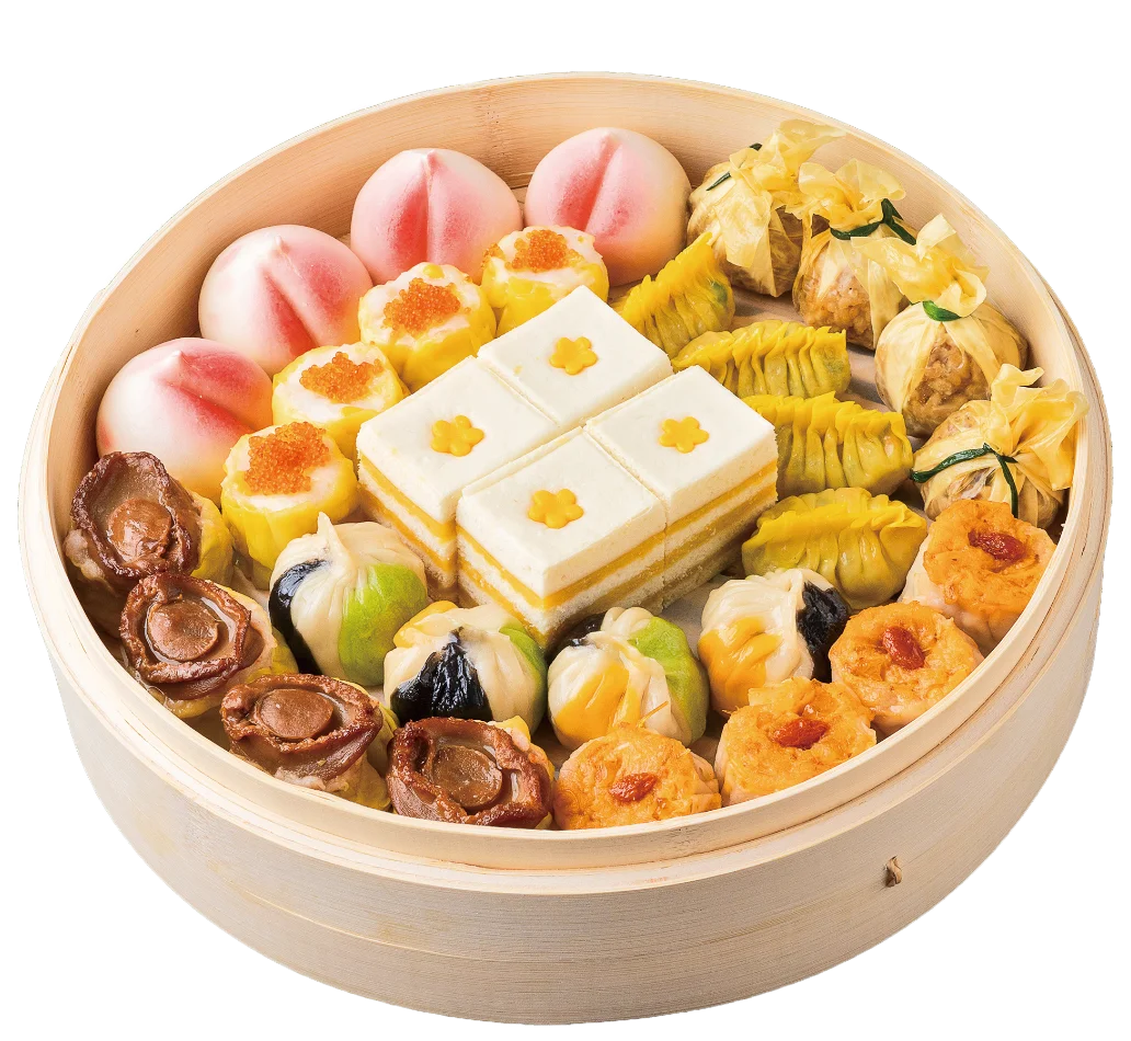 名古屋＜新香港＞中華風 二段 新春飲茶おせち “黄梅花”（オウバイ）