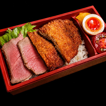 福井「五目亭」ローストポーク&ソースカツ丼