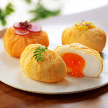 新潟「竹徳かまぼこ」煮玉子しんじょう