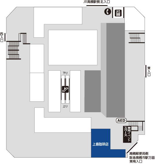上島珈琲店 マップ