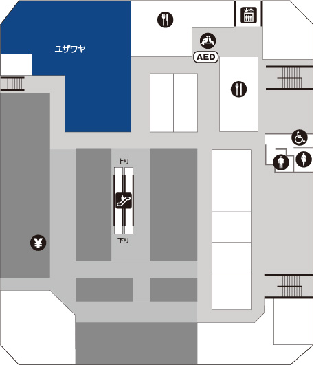 ユザワヤ マップ
