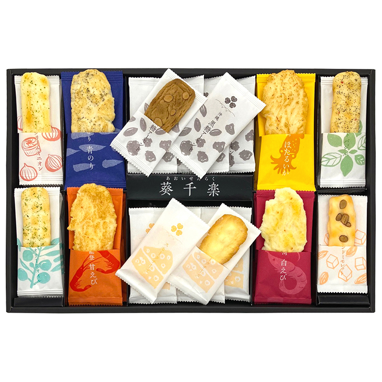 〈葵の倉〉葵千楽(10種類31袋入)税込3,240円