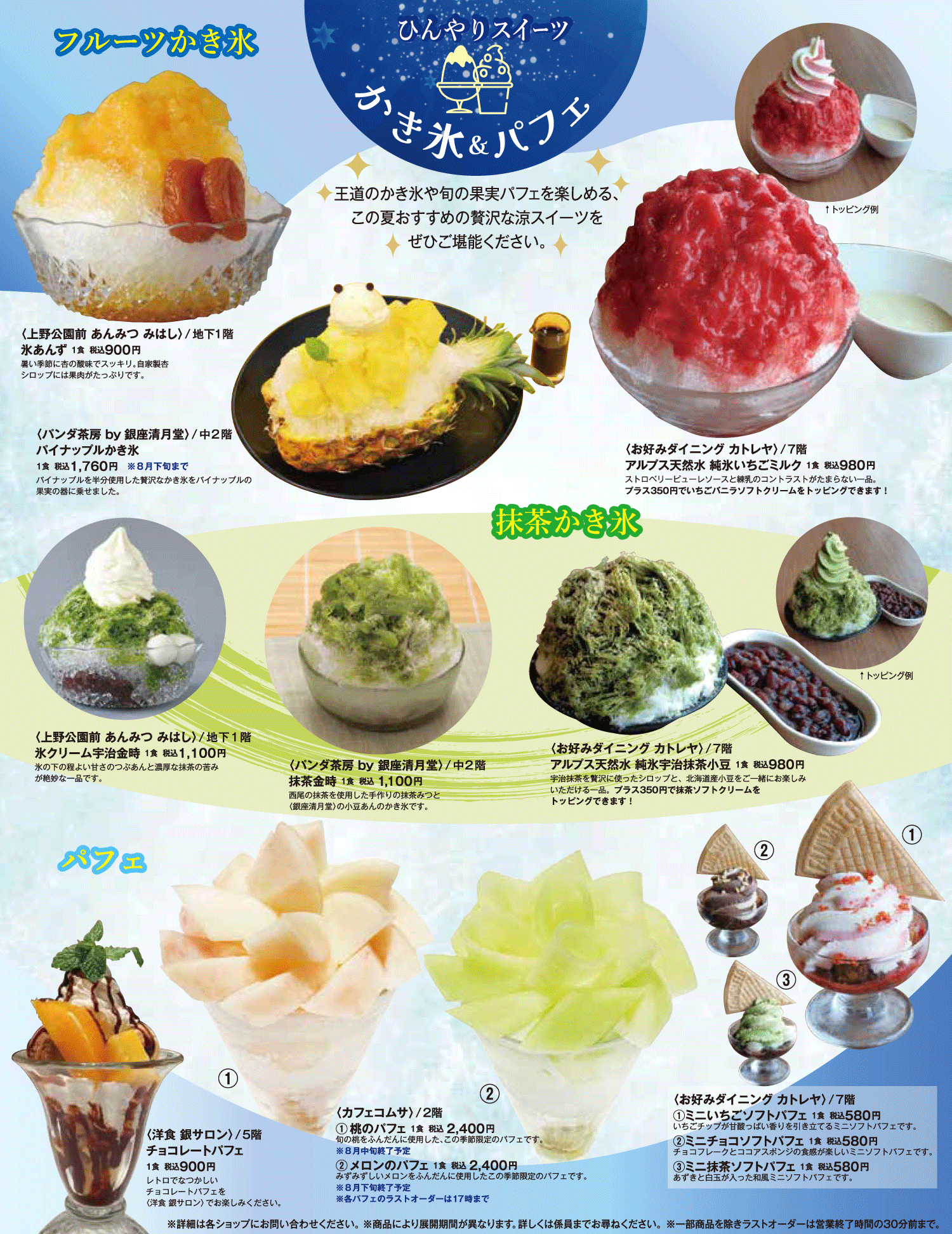 【1点限定作品】忘れられた古い製菓店 甘美で残酷な装飾パフェ・オブジェ かき氷&パフェ 王道のかき氷から旬のパフェまで楽しめる！この夏