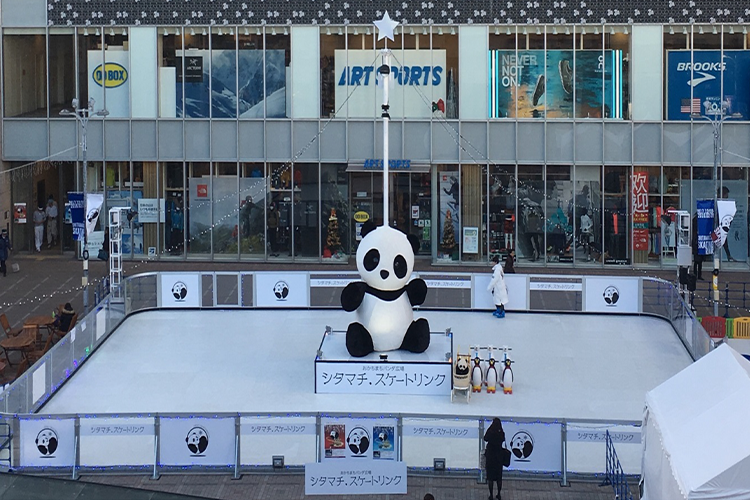 スケートリンク全景