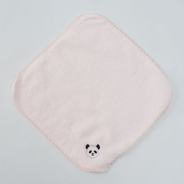 パンダ刺繍ミニタオル