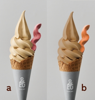 a.アールグレイリッチミルク、b.キャラメルミルクティーの画像