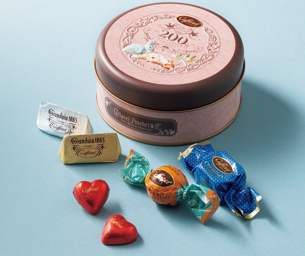 カファレル ラウンド缶の画像